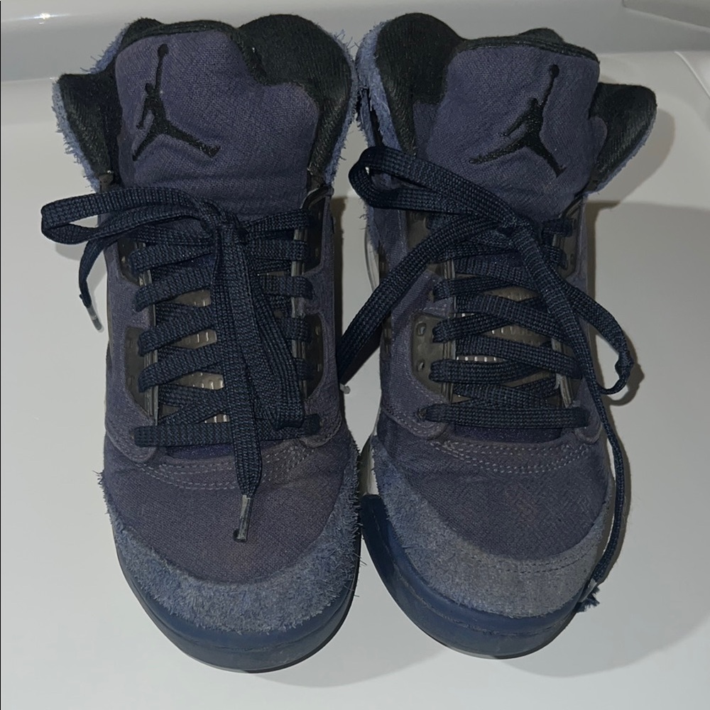 Jordan Kids Shoes in Black and Blue